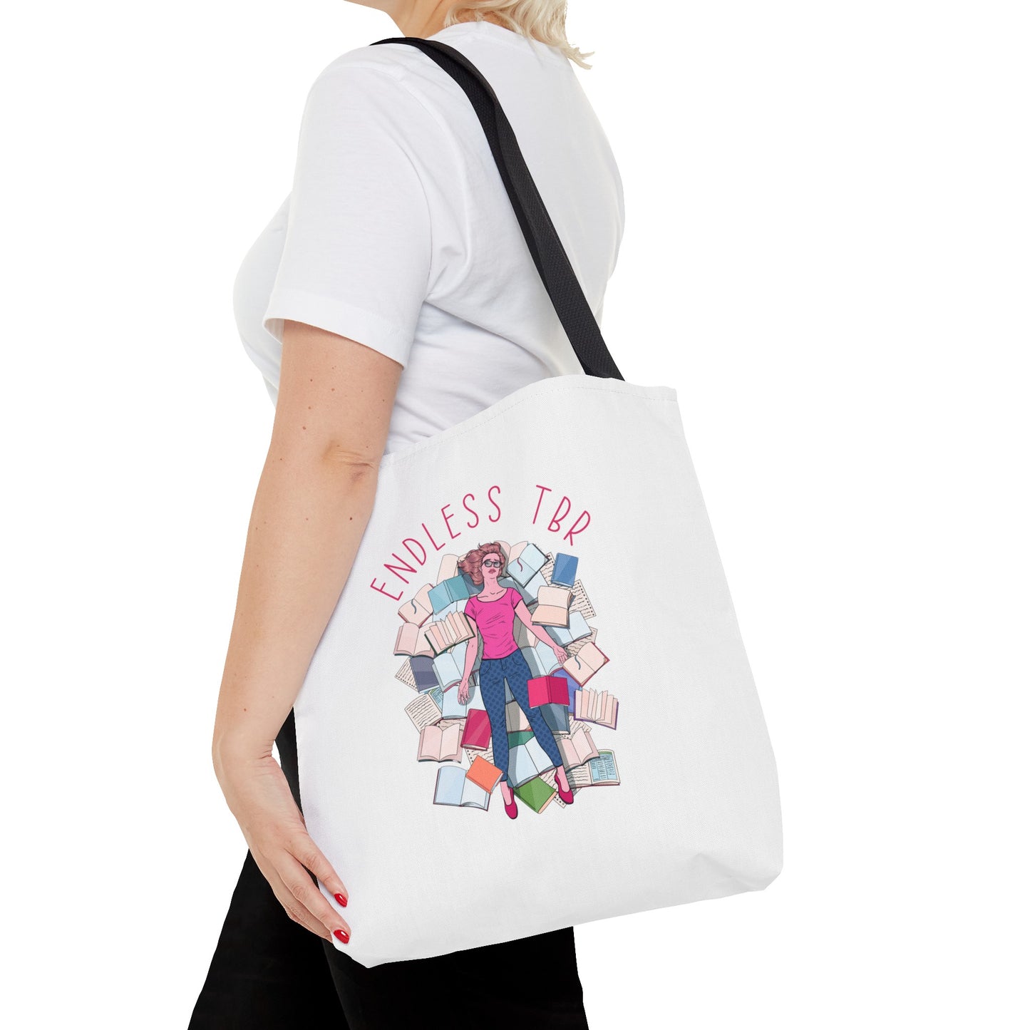 Endless TBR Tote Bag (AOP)