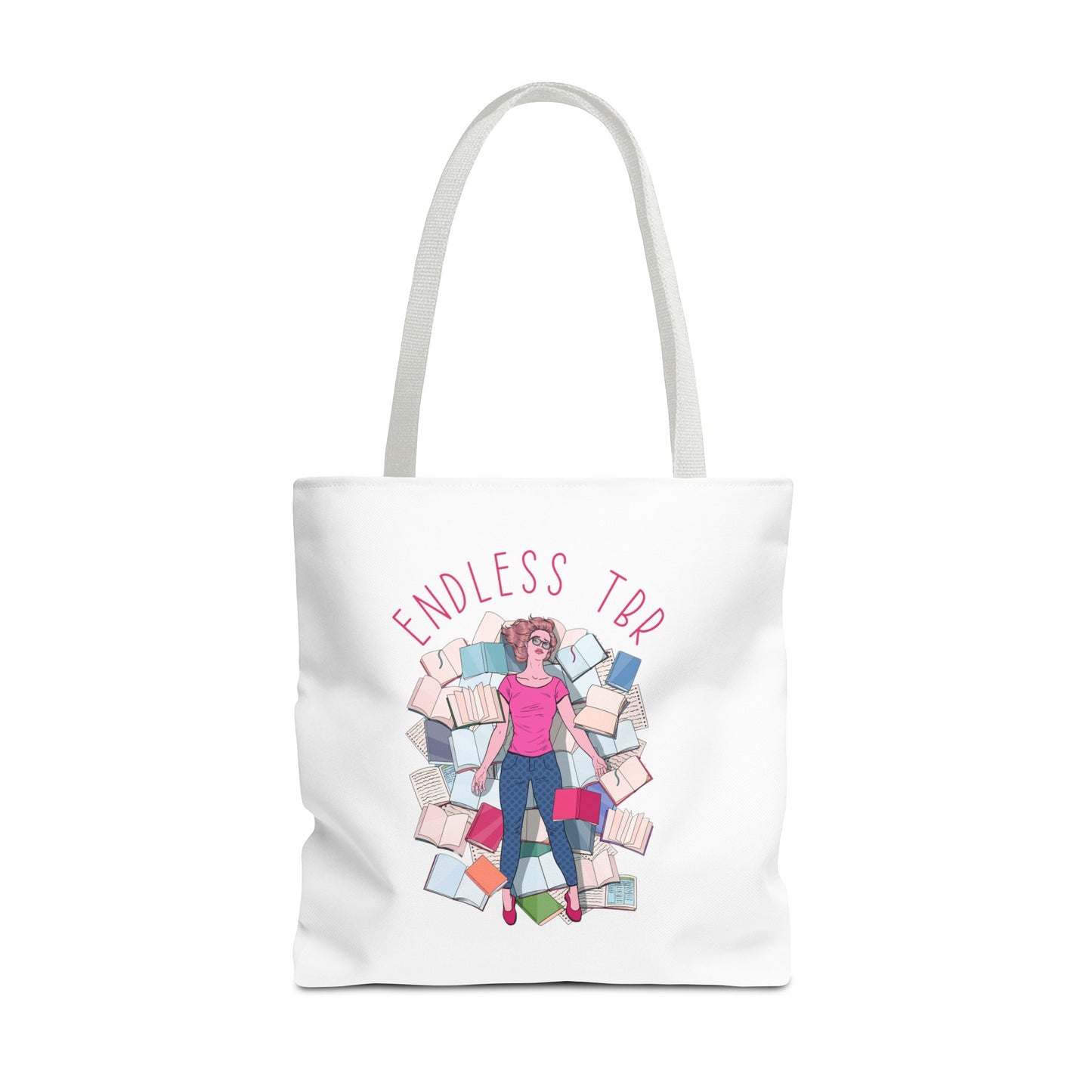 Endless TBR Tote Bag (AOP)