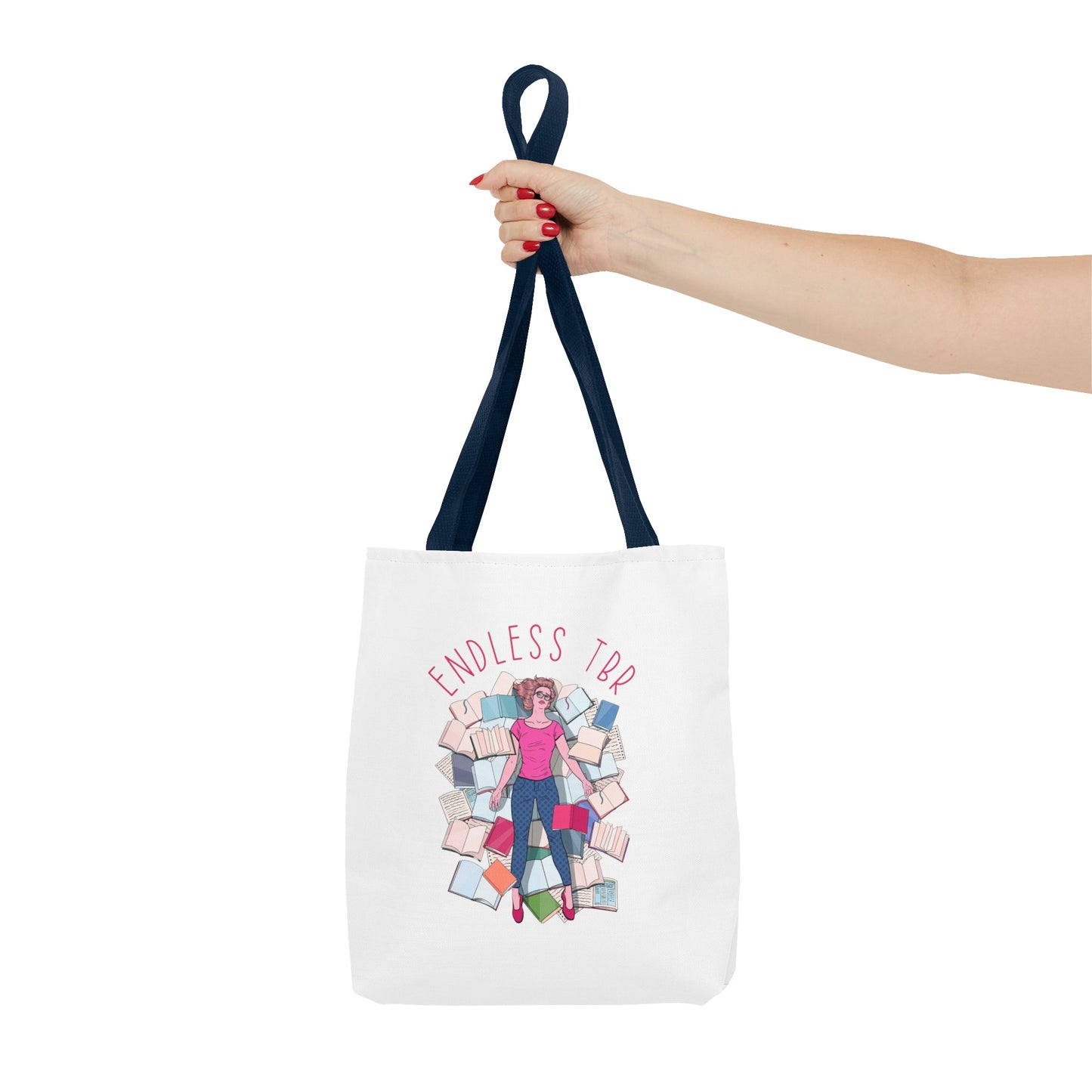 Endless TBR Tote Bag (AOP)