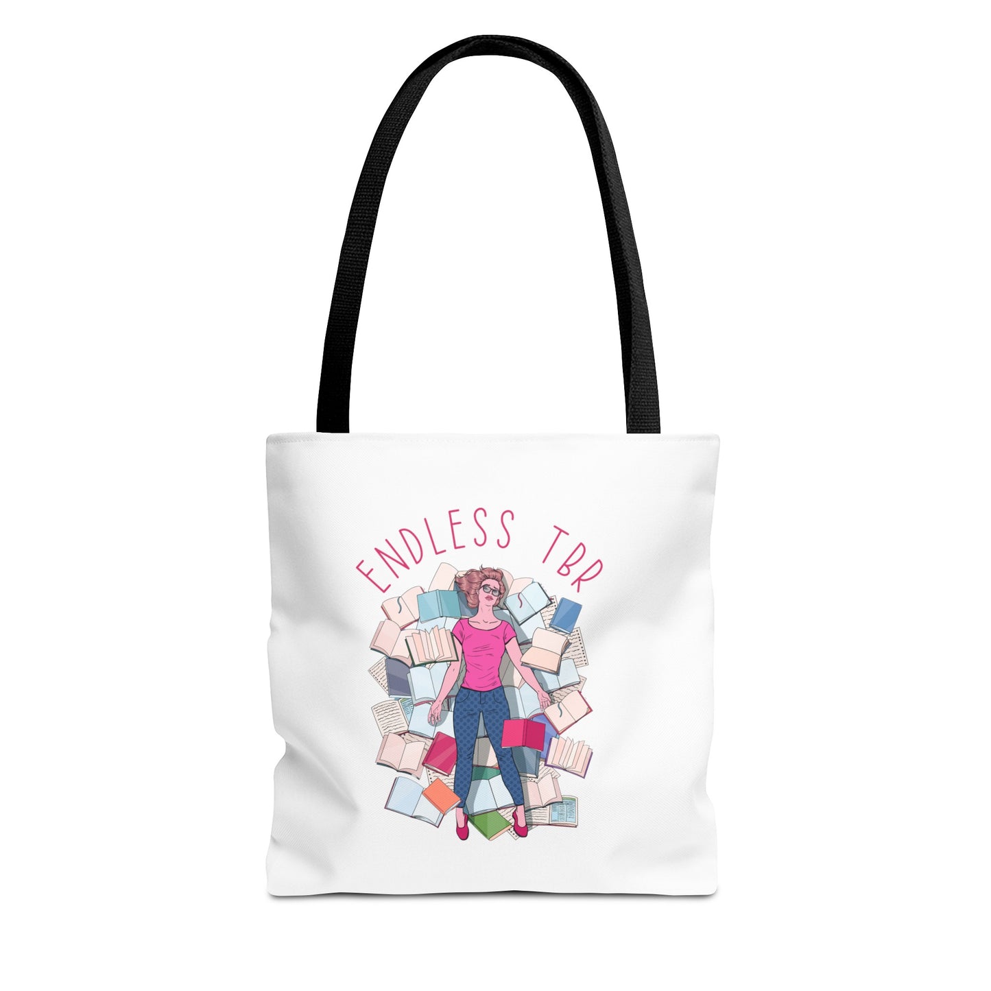 Endless TBR Tote Bag (AOP)