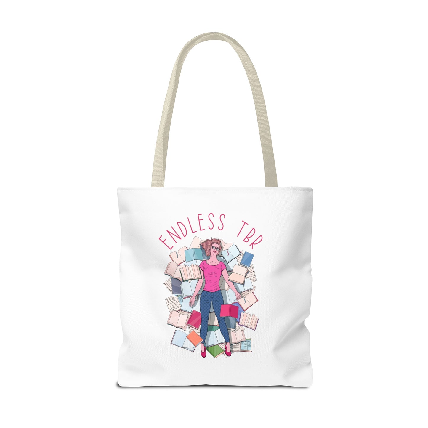 Endless TBR Tote Bag (AOP)