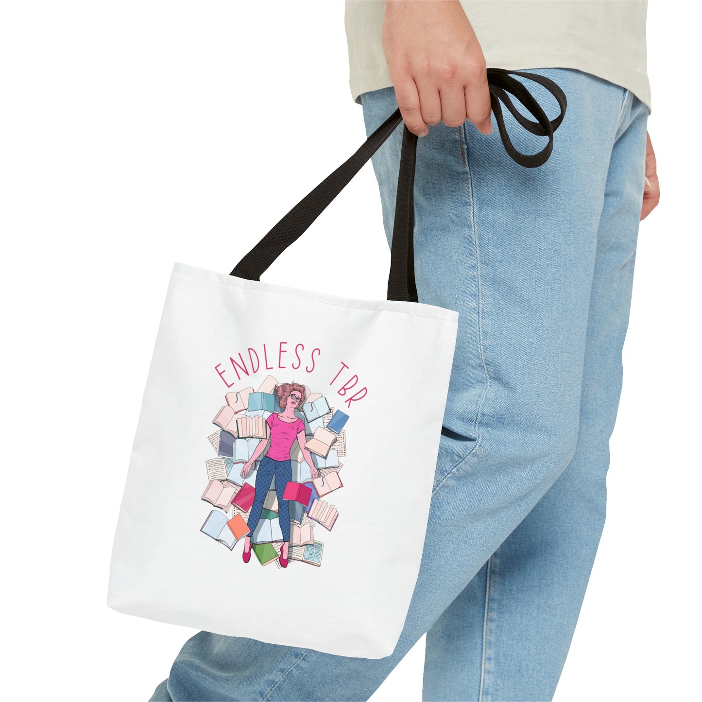 Endless TBR Tote Bag (AOP)